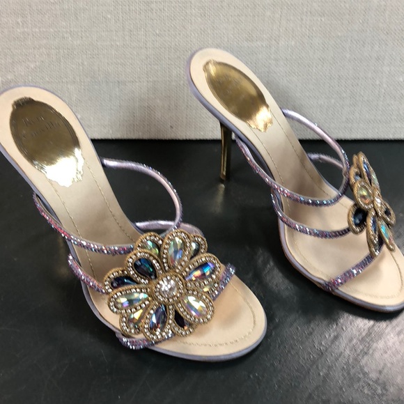 Rene Caovilla Shoes - Rene caovilla floral heel